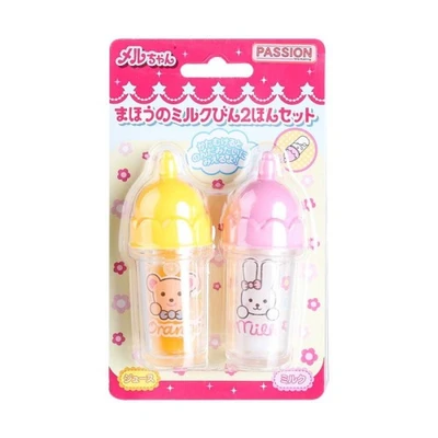 Gambar Mell Chan Milk And Orange Juice Bottle 2016