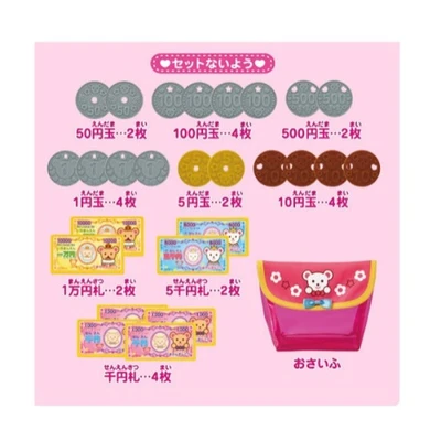 Gambar Mell Chan Set Wallet And Money