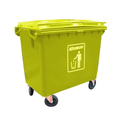 Gambar Krisbow 660 Ltr Tempat Sampah - Kuning