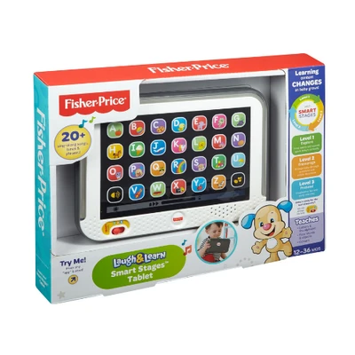 Gambar Fisher Price Laugh And Learn Smart Stages Tablet -Abu-abu