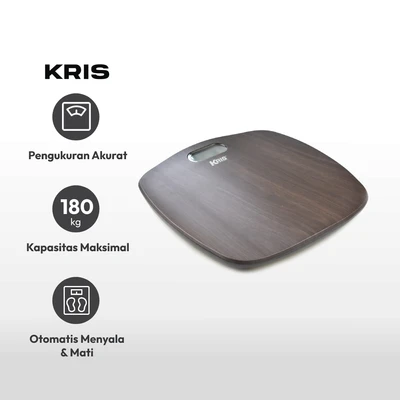 Gambar Kris Timbangan Badan Digital - Cokelat