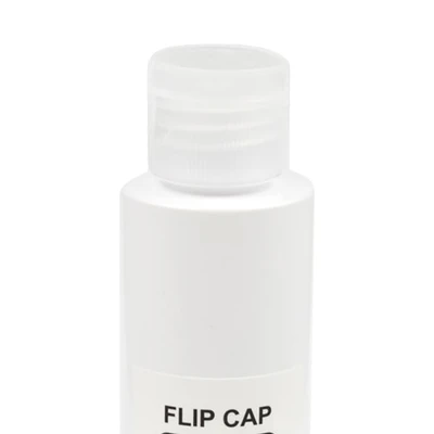 Gambar Ataru Botol Cairan Dengan Tutup Flip 50 Ml - Putih