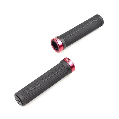 Gambar Tec Spumo Busa Grip Setang Sepeda Mtb - Hitam/merah