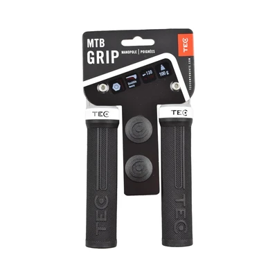 Gambar Tec Spumo Busa Grip Setang Sepeda Mtb - Hitam/putih