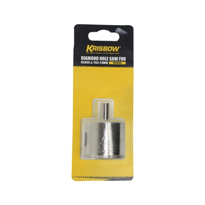 Gambar Krisbow Mata Bor Kaca Diamond Hole Saw 4.1 cm Irads41
