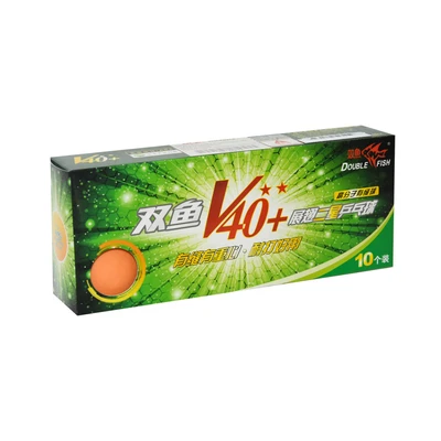 Gambar Double Fish Set 10 Pcs Bola Tenis Meja Plastik 2 Star