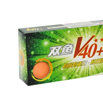 Gambar Double Fish Set 10 Pcs Bola Tenis Meja Plastik 2 Star