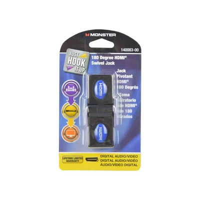 Gambar Monster Adapter Lipat HDMI Female To Female 1080p