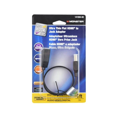 Gambar Monster HDMI Plug To HDMI Jack 30 cm