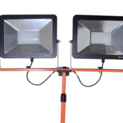 Gambar Krisbow Lampu Kerja Proyek LED 2x100 Watt 2 Meter