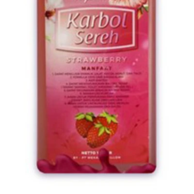 Gambar Papillon Sereh Strawberry Karbol Pembersih 5 ltr