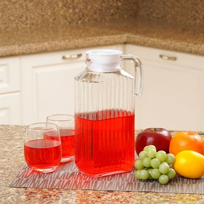 Gambar Delicia Teko Minum Kaca 1.7 Liter Transparan