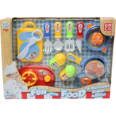 Gambar Emco Set Lil Chefz Breakfast Lunch Dinner Random