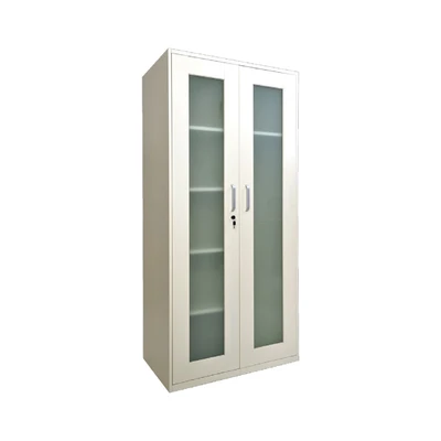 Gambar Masterspace Lemari Pakaian 2 Pintu Kaca - Putih