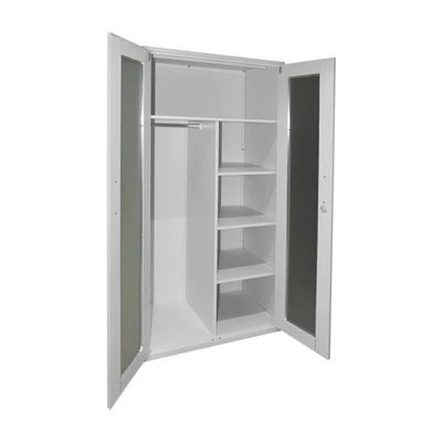 Gambar Masterspace Lemari Pakaian 2 Pintu Kaca - Putih
