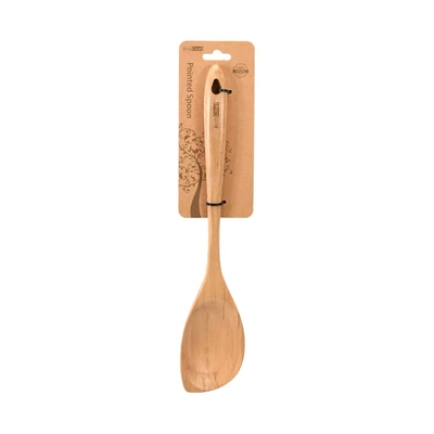 Gambar Kris Sendok Masak Kayu 33 cm - Cokelat Muda