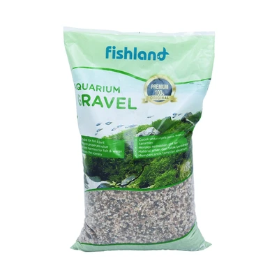 Gambar Fishland Batu Pasir Dekorasi 3-5 Mm 10 Kg