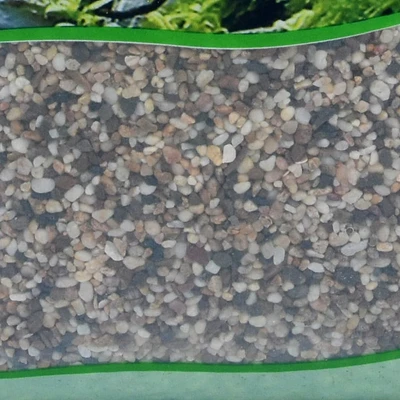 Gambar Fishland Batu Pasir Dekorasi 3-5 Mm 10 Kg