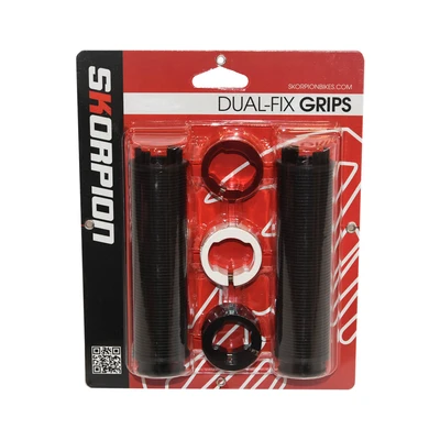 Gambar Skorpion Grip Sepeda Dual Fix Pgp-171 - Hitam