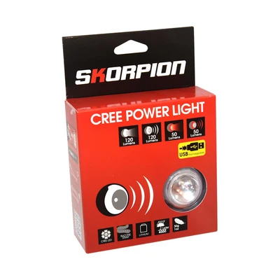 Gambar Skorpion Lampu Depan Sepeda LED Afl-321