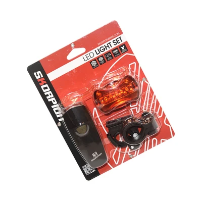 Gambar Skorpion Set Lampu Sepeda Led Als-031