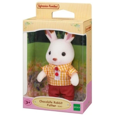 Jual Sylvanian Families Set Boneka Chocolate Rabbit Father 5247 - Putih ...
