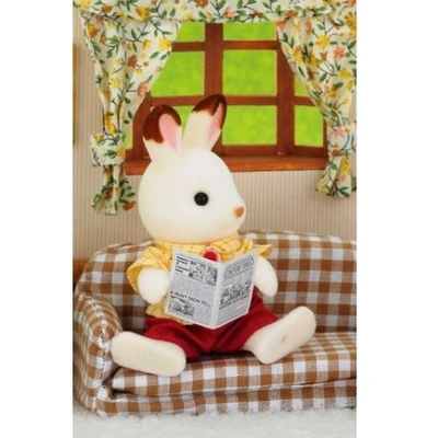 Jual Sylvanian Families Set Boneka Chocolate Rabbit Father 5247 - Putih ...
