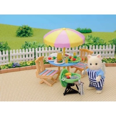 Gambar Sylvanian Families Set Boneka Garden Barbecue 4869