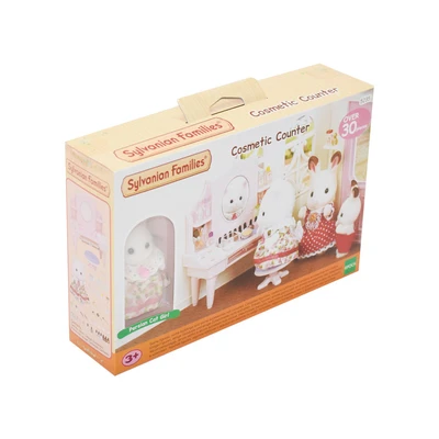 Gambar Sylvanian Families Set Boneka Cosmetic Counter 5235 - Putih
