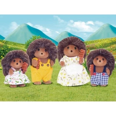 Gambar Sylvanian Families Set Boneka Hewan Hedgehog Family 4018