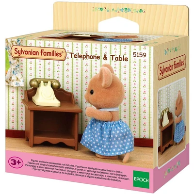 Gambar Sylvanian Families Set Telephone And Table 5159