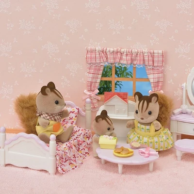 Gambar Sylvanian Families Set Bedroom And Vanity 5285ch