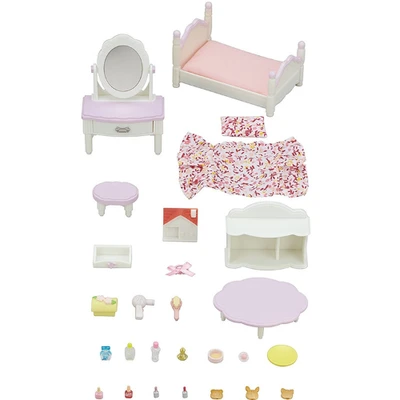 Gambar Sylvanian Families Set Bedroom And Vanity 5285ch