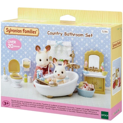 Gambar Sylvanian Families Set Country Bathroom Set 5286ch