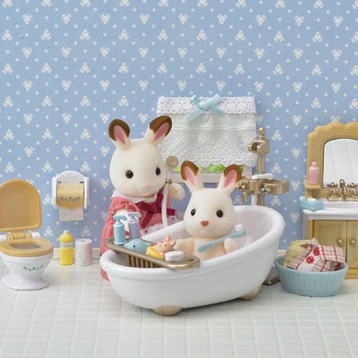 Gambar Sylvanian Families Set Country Bathroom Set 5286ch