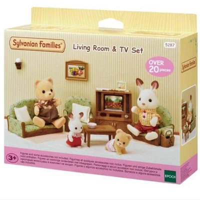 Gambar Sylvanian Families Set Living Room And Tv 5287ch