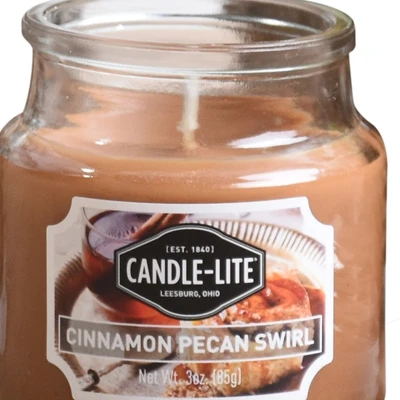 Gambar Candle Lite Cinnamon Pecan Swirl Lilin Aromaterapi 85 Gr