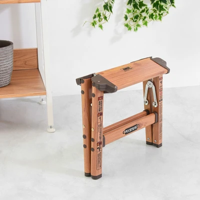 Gambar Fixsteps Tangga Aluminium 1 Step Motif Kayu
