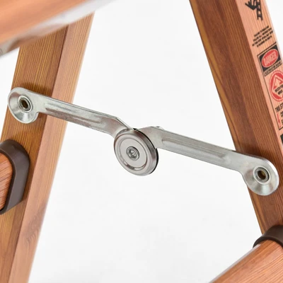 Gambar Fixsteps Tangga Aluminium 1 Step Motif Kayu