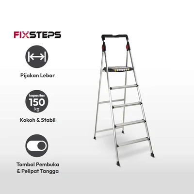 Gambar Fixsteps Tangga Aluminium American Type 5 Step