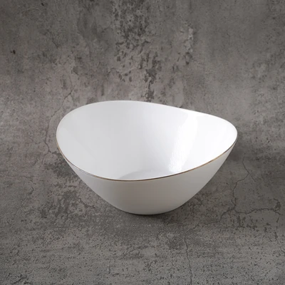 Gambar Delicia Mangkuk Saji Kaca 25.8 cm - Putih