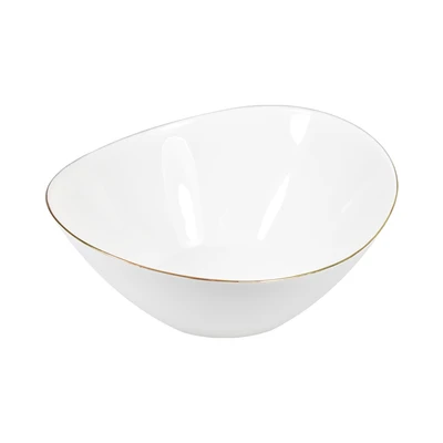Gambar Delicia Mangkuk Saji Kaca 25.8 cm - Putih
