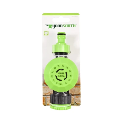 Gambar Yardsmith Konetor Selang Dengan Timer - Hijau