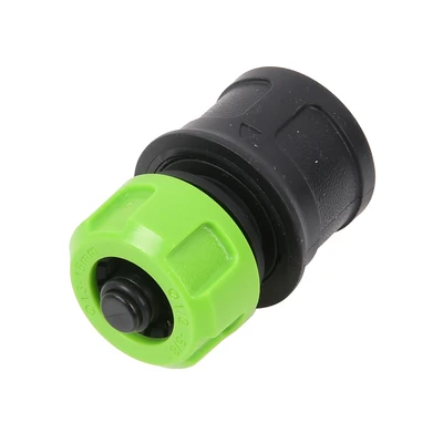Gambar Yardsmith Sambungan Selang Dengan Stopper 1/2 Inci - Hijau