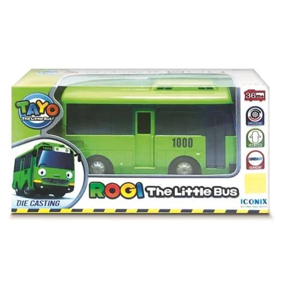 Gambar Tayo Diecast Mobil Pullback Little Bus Rogi Tyt 117020