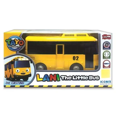 Gambar Tayo Diecast Mobil Pullback Little Bus Lani Tyt 117021