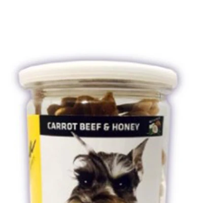 Gambar Papillon Camilan Anjing Cookies Carrot Beef & Honey 150 gr