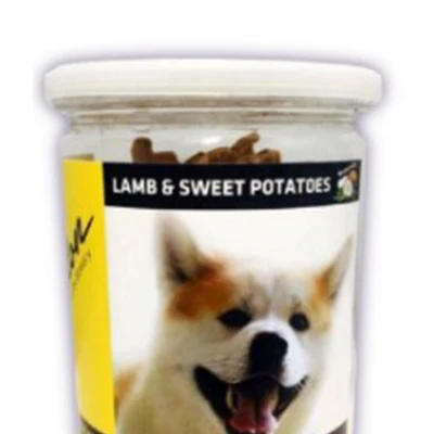 Gambar Papillon Camilan Anjing Cookies Lamb & Sweet Potatoes 150 gr