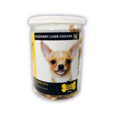 Gambar Papillon Camilan Anjing Cookies Rosemary & Liver Chicken 150 gr