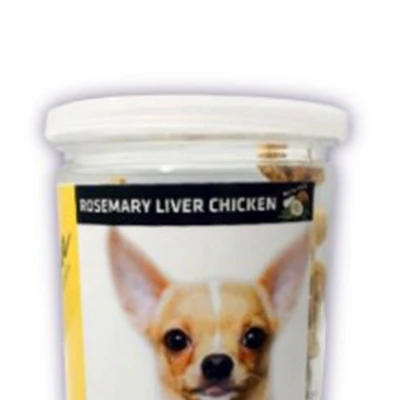 Gambar Papillon Camilan Anjing Cookies Rosemary & Liver Chicken 150 gr